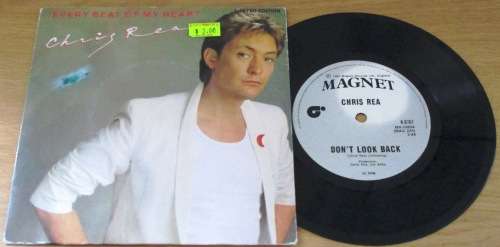 CHRIS REA Every Beat of my Heart IMPORT 7` Single VINYL RECORD
