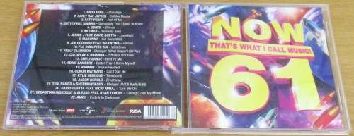 NOW THAT`S WHAT I CALL MUSIC 61 CD [SHELF V BOX 4]