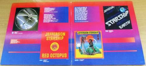 JEFFERSON STARSHIP Gold LP  + 7` UK Pressing VINYL RECORD