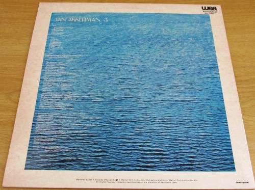 JAN AKKERMAN 3 South African Pressing LP VINYL RECORD