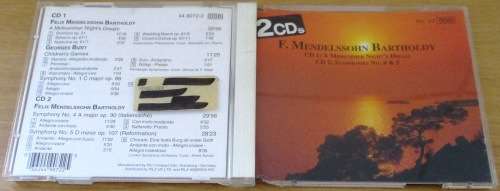 F. MENDELSSOHN BARTHOLDY 2xCD  [Classical Box 1]