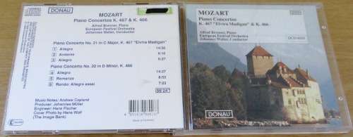 MOZART Piano Concertos K.467  CD  [Classical Box 2]