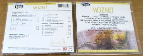 MOZART Overtures CD  [Classical Box 2]
