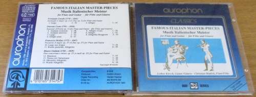 FAMOUS ITALIAN MASTER-PIECES  aurophon CD  [Classical Box 2]