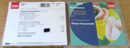 BEETHOVEN Klaus Tennstedt Symphonien 6 CD [Classical Box 2]