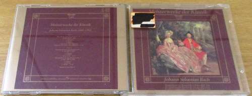 JOHAN SEBASTIAN BACH Meisterwerke Klassiek BROWN CD [Classical Box 3]