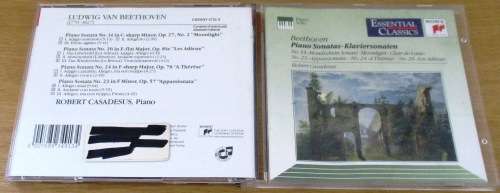 BEETHOVEN Piano Sonatas - Klaviersonaten CD [Classical Box 3]