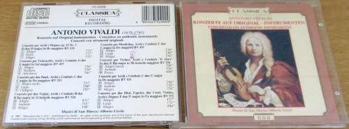 ANTONIO VIVALDI Konzerte Auf Original Instrumenten CD [Classical Box 3]