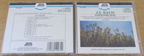 J.S. BACH Harpsichord Music CD [Classical Box 3]