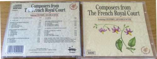 COMPOSERS FROM THE FRENCH ROYAL COURT CD [Classical Box 4]