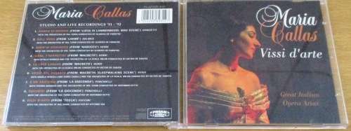 MARIA CALLAS Vissi d` Arte CD [Classical Box 4]