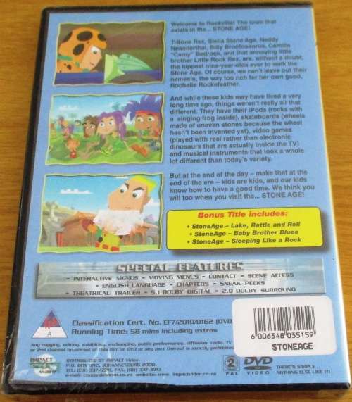 STONE AGE Rock Cart Racers  [DVD BOX 6]