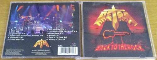 PETRA Back to The Rock CD [SHELF Z x 11]