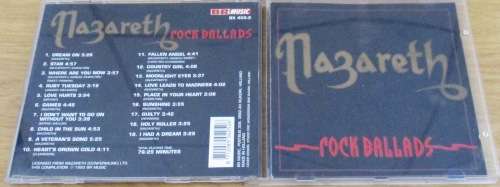 NAZARETH Rock Ballads CD [SHELF Z x 8]