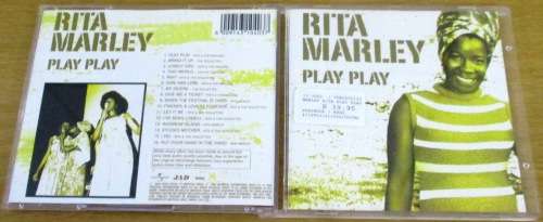 RITA MARLEY Play Play CD  [SHELF G x 3]