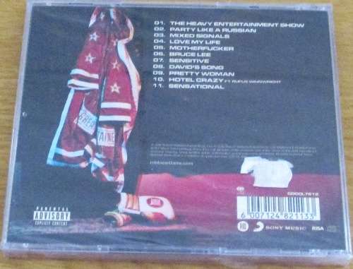 ROBBIE WILLIAMS The Heavy Entertainment Show SOUTH AFRICA Cat# CDCOL7612