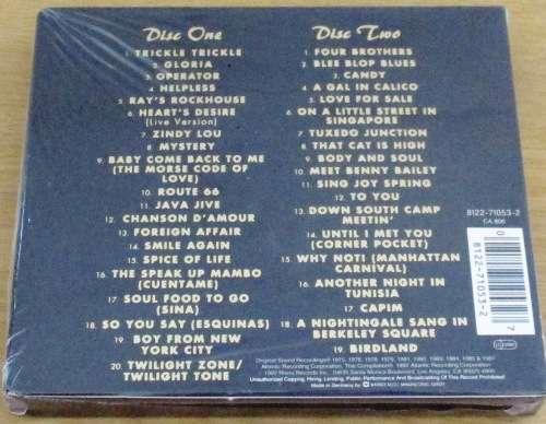 THE MANHATTAN TRANSFER The Manhattan Transfer Anthology  Down In Birdland 2xCD BOXSET