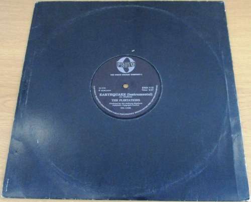 THE FLIRTATIONS Earthquake 12` Maxi Single VINYL LP RECORD