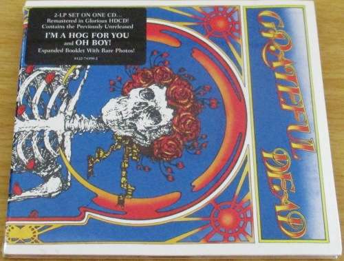 GRATEFUL DEAD Blue cover 2LP on one CD HDCD remastered SEALED with bonus  [msr]