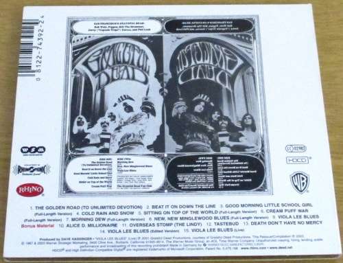 GRATEFUL DEAD Grateful Dead / The Grateful Dead HDCD Digipak with BONUS  [msr]