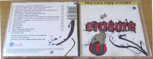 ERASURE The Two Ring Circus CD [SHELF G x 21]