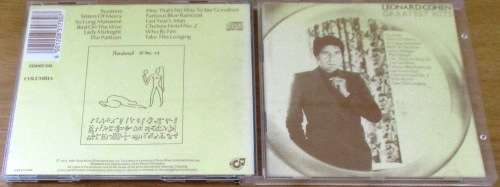 LEONARD COHEN Greatest Hits CD [SHELF G x 19]