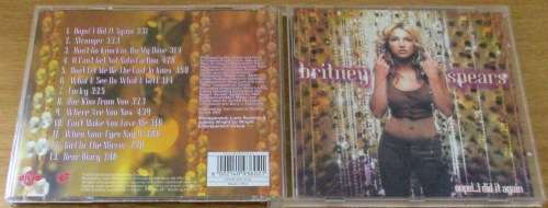 BRITNEY SPEARS ... Oops I did It Again CD [SHELF G X 18]