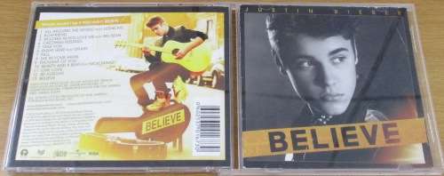 JUSTIN BIEBER Believe CD [SHELF G X 23]