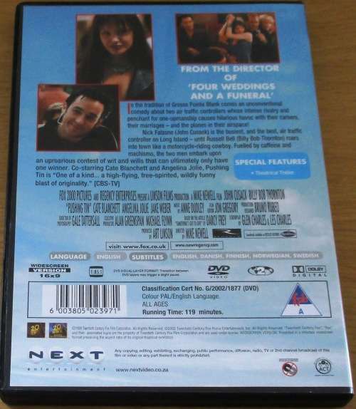 CULT FILM: PUSHING TIN John Cusack [DVD BOX 10]