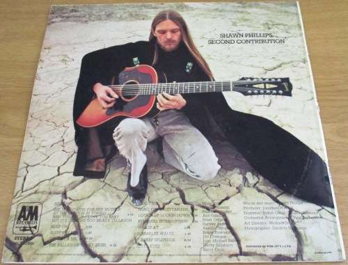 SHAWN PHILLIPS Second Contribution VINYL RECORD