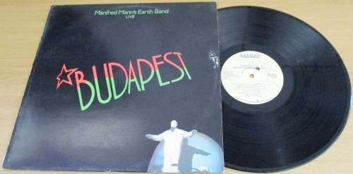MANFRED MANN`S EARTH BAND Budapest VINYL LP RECORD
