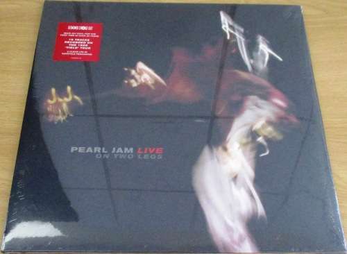 PEARL JAM Live on Two Legs 2xLP CLEAR Translucent Ltd Ed. VINYL Record