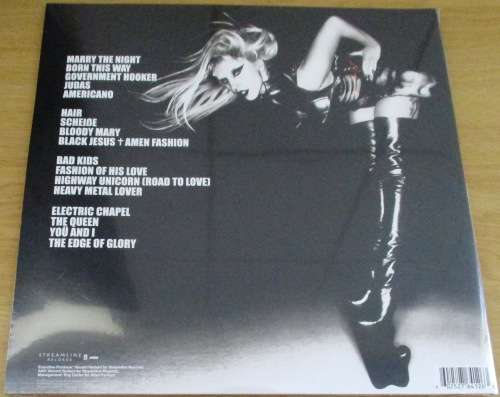 LADY GAGA Born This Way 2011 European Pressing 180g 2xLP VINYL Record