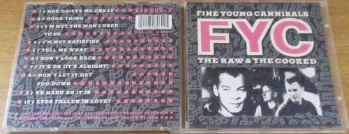 FINE YOUNG CANNIBALS Debut AlbumThe Raw and the Cooked CD [msr]