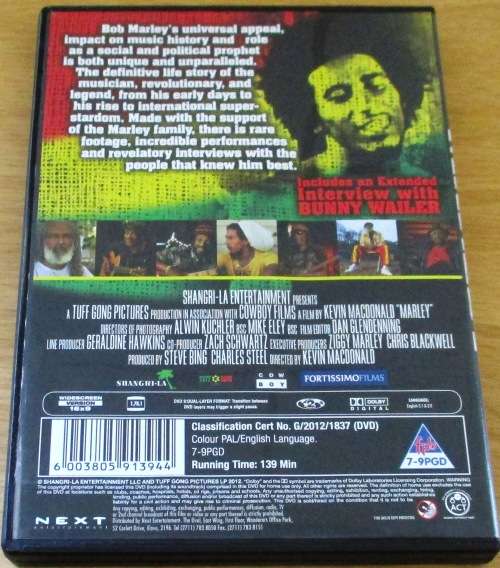 MARLEY A Film by Kevin Macdonald BOB MARLEY