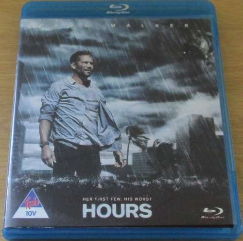 HOURS Paul Walker Blu Ray  [BLU RAY SHELF]