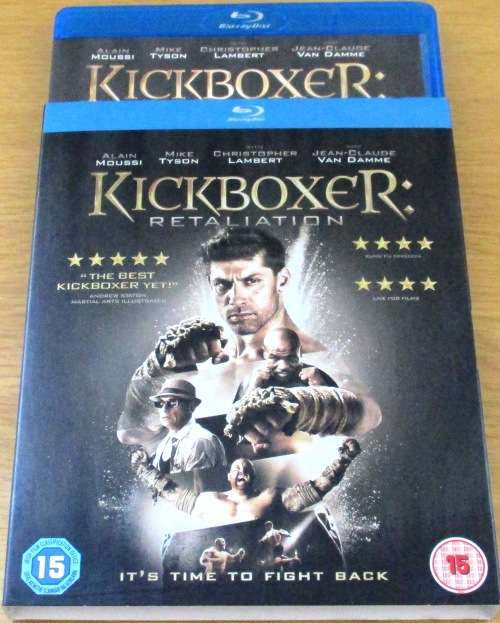 KICKBOXER Retaliation Blu Ray  [BLU RAY SHELF]