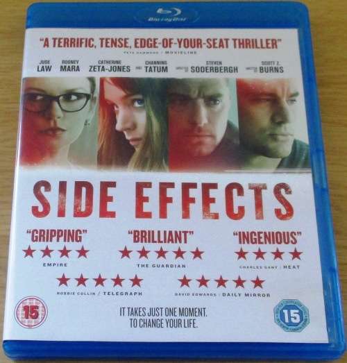 SIDE EFFECTS Jude Law Blu Ray   [BLU RAY SHELF]