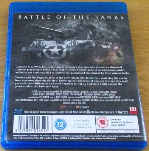 SAINTS AND SOLDIERS The Void Blu Ray   [BLU RAY SHELF]
