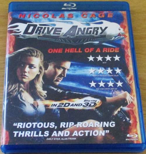 DRIVE CRAZY Nicolas Cage Blu Ray   [BLU RAY SHELF]