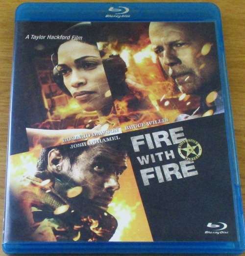 FIRE WITH FIRE Bruce Willis Blu Ray   [BLU RAY SHELF]