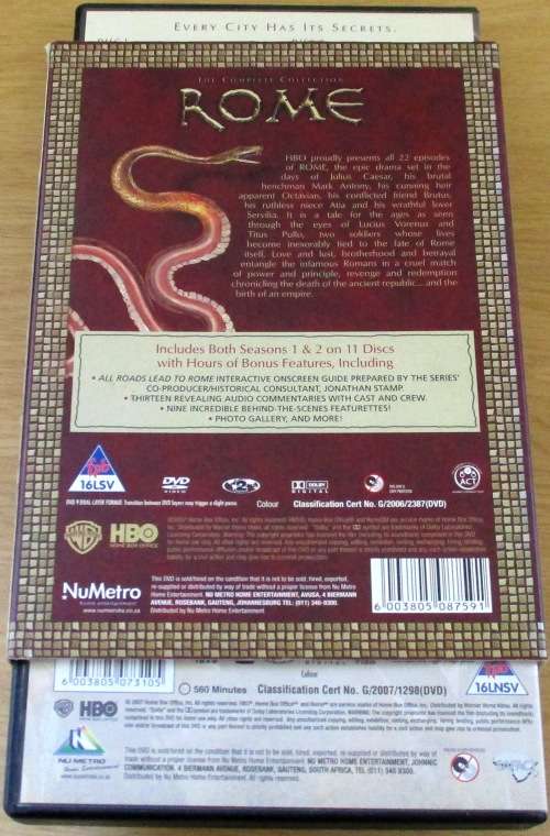 ROME The Complete Collection DVD BOX SET [BOX SET SHELF]