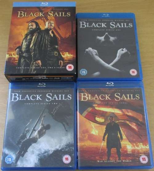 BLACK SAILS  Complete Series 1 - 3 BLU RAY BOX SET  [BOX SET SHELF]