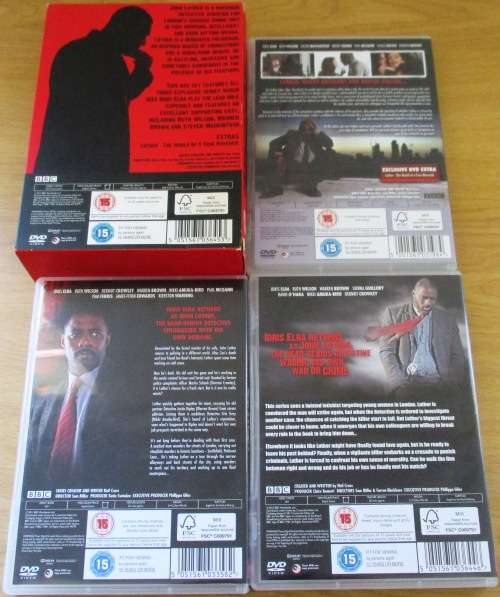 LUTHER Series 1-3 DVD BOX SET [D1]
