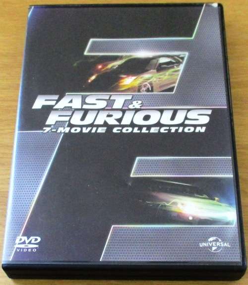FAST and FURIOUS 7 MOVIE COLLECTION BOX SET [BOX SET SHELF]