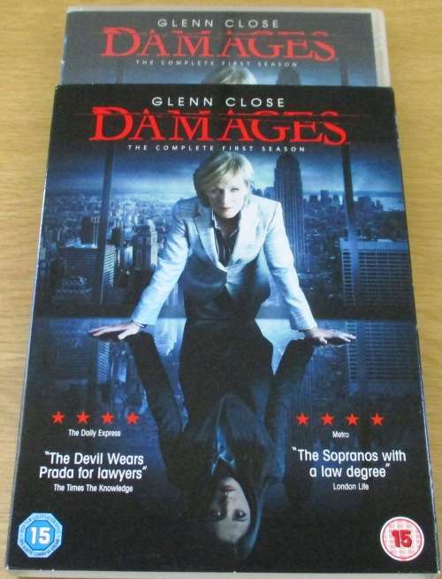 DAMAGES The Complete First Season Glenn Close DVD [BOX]