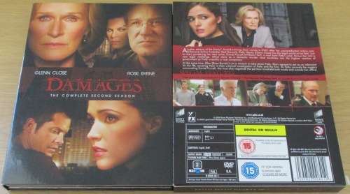 DAMAGES The Complete Second Season Glenn Close DVD [BOX]