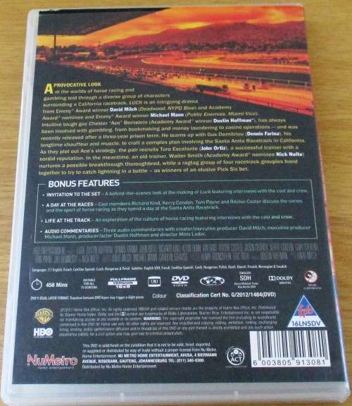 LUCK The Complete First Season DVD [BOX]