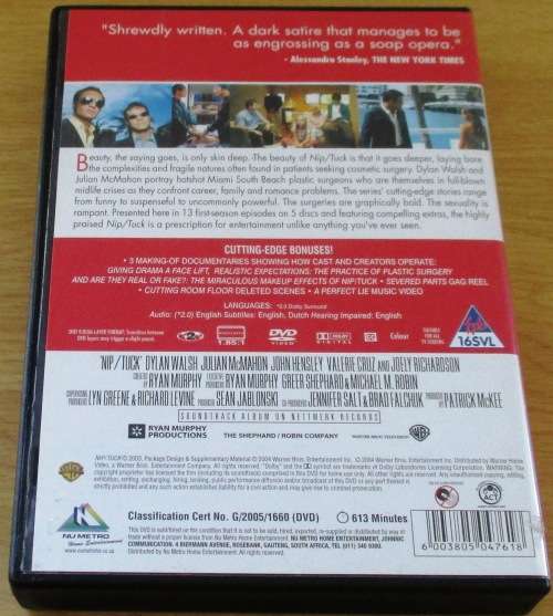 NIP/TUCK Series One [DVD BOX 1]