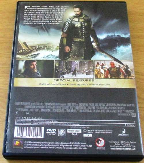 CULT FILM: EXODUS Gods and Kings [DVD BOX 1]